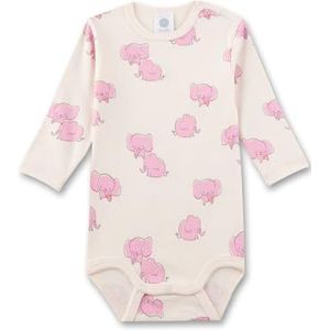 Sanetta Babymeisje 324298 bodysuit Sheer pink, 56, Sheer Pink, 56 cm