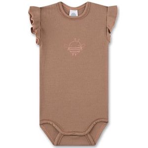 Sanetta Babymeisje 324391 Body, lichtbruin, 74, Lichtbruin, 74 cm