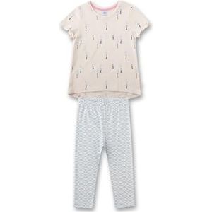 Sanetta 233281 Korte pyjama voor meisjes, Lichtroze