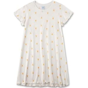 Sanetta Meisjes 245630 Nachthemd, White Pebble, 164, wit pebble, 164 cm