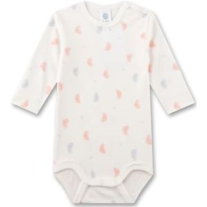 Sanetta Babymeisje 324371 bodysuit White Pebble, 56, wit pebble, 56 cm