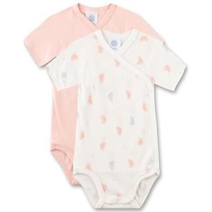 Sanetta Babymeisje 324378 bodysuit White Pebble, 44, wit pebble, 44