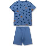 Sanetta Kids Pyjama Short AOP 233561 Pyjama (Kinderen |blauw)