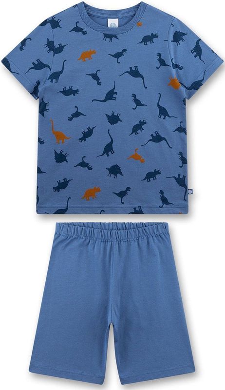 Sanetta Kids Pyjama Short AOP 233561 Pyjama (Kinderen |blauw)