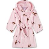 Sanetta Kids Bathrobe AOP Badjas (Kinderen |roze)