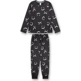 SANETTA - Pyjama - Groen - Katoenen Pyjamaset - Lange Mouwen - Meisjes