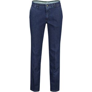 M.E.N.S. Chino - Blauw - Katoen - Normale Pasvorm