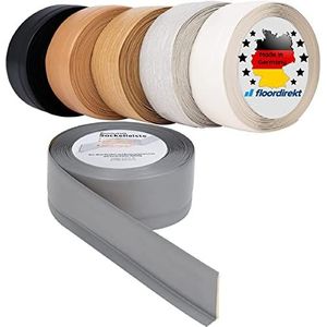 Floordirekt - PVC Zachte Plint ‘Oslo’ zelfklevende achterkant individueel op maat te snijden 50 x 15 mm lengte 25 m eiken-vintage