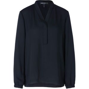 Marc Cain - Blouse met Wijde Pasvorm - Middernachtsblauw - Dames