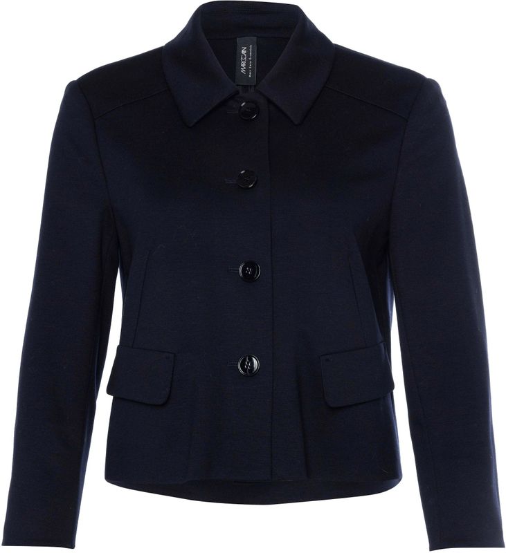 Marc Cain Essentials Jas blauw (Maat: 40) - Effen
