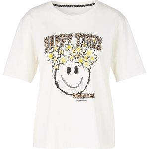 Marc Cain T-shirt - Motiefprint - Puur Katoen - Regular Fit