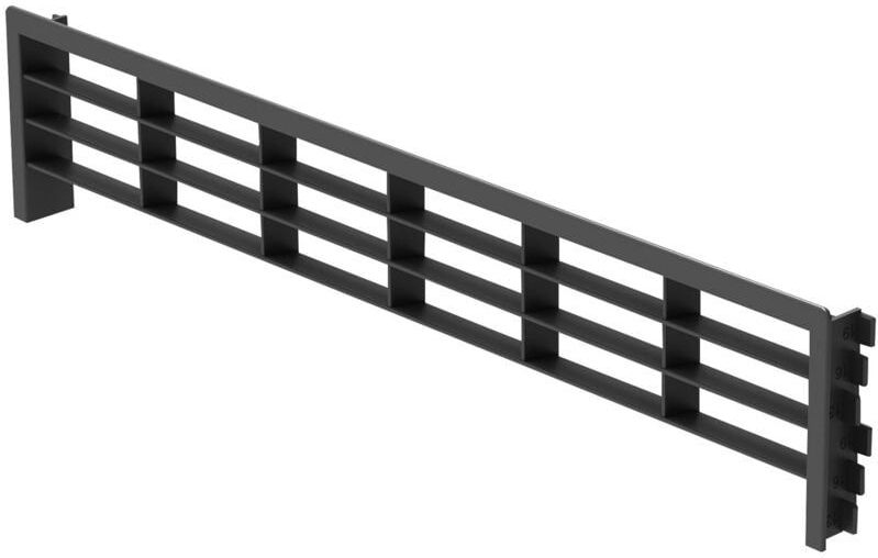 Sotech Lüftungsgitter für Sockelleisten 396 x 83 mm (Einlassmaß 384 x 75 mm) Abluftgitter passend für Blendendicke 13, 16 und 19 mm, für den Einsatz