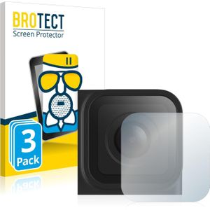 BROTECT - Screenprotector voor GoPro Hero 10 Black Lens (Behuizing) - Folie Beschermfolie Beschermglas matte 3 Stuks