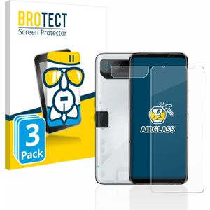 BROTECT AirGlass Vetro (3 Stuk, Asus ROG Phone 7 Ultimate), Smartphone beschermfolie