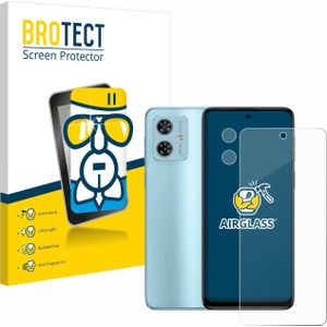 BROTECT AirGlass Vetro (1 Stuk, Motorola Moto G54), Smartphone beschermfolie