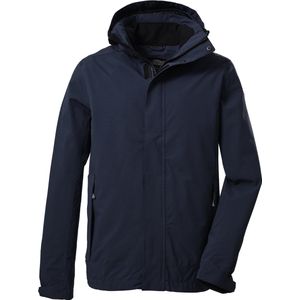 killtec Men's Functioneel jack/outdoorjack met afritsbare capuchon KOS 87 MN JCKT_XENIOS, dark navy, XL, 39147-000