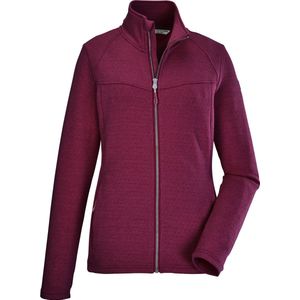 Killtec dames vest - vest gebreid - bordeaux - 39176