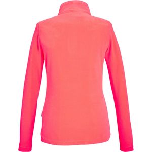 Killtec Dames Ksw 101 Wmn Flc Shrt, fleeceshirt met opstaande kraag en ritssluiting