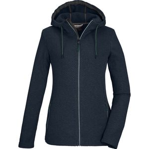 Killtec KOW 2 Women Jacket - Outdoorvest - Dames - Capuchon - Blauw