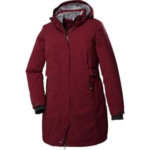 Damesparka - Wijnrood - 100% Polyester - Waterdicht en Ademend