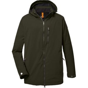STOY - 39808 - Softshell Jas - Donker Groen - 92% Polyester - Waterdicht