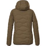 Damesjas - Bruin - Waterafstotend - Gerecyclede Materialen