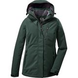 Killtec KOW 140 Outdoor Jacket - Dames - Donkergroen - Polyester