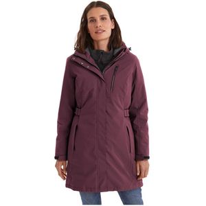 Parka - Pruim - 100% Polyester - Water- en Winddicht