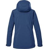 killtec Dames Functioneel jack/outdoorjack met afritsbare capuchon KOS 42 WMN JCKT, dark ocean, 38, 41282-000