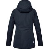 Navy Leren Jas - Waterafstotend - 100% Polyester - Sportief