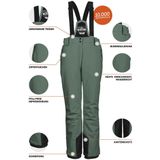 Skibroek - Zwart - Waterdicht - Ademend - PFC-vrij