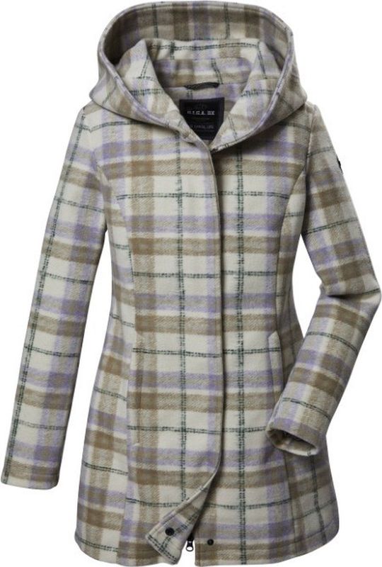 Giga by Killtec Winterjas Jas/vest 42455 beige ruit