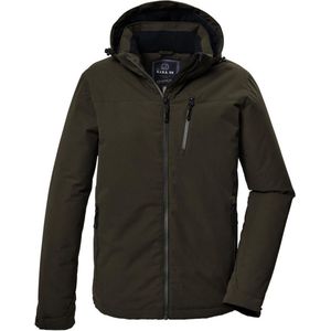 Winterjas - Heren - Waterdicht - Ademend - Zwart - Fleece