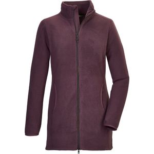 Killtec KOW Fleecevest - Dames Lange rits fleece - Plum