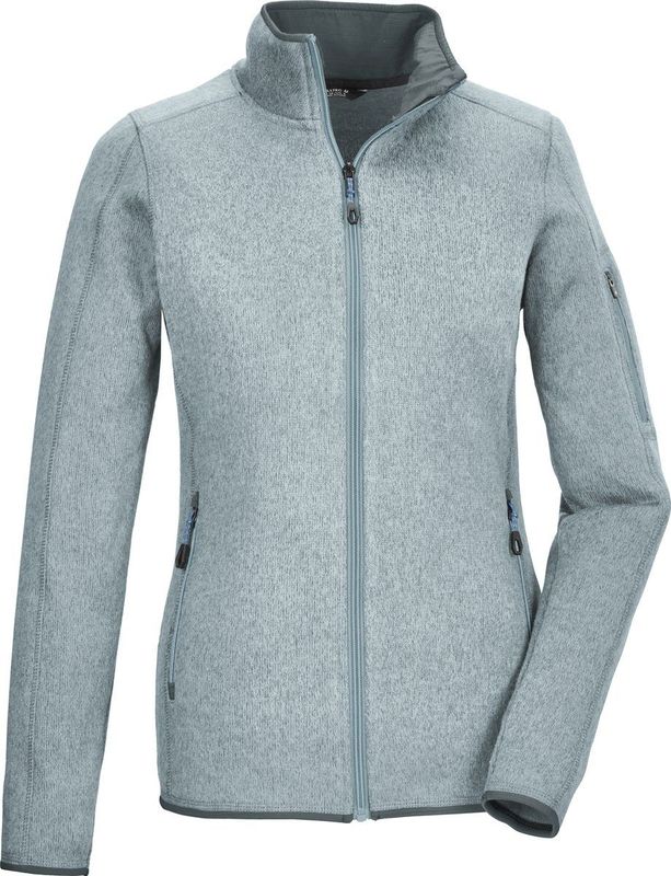 Killtec KOW 111 Women KNT Fleece Jacket - Vest - Dames - Light Iceblue