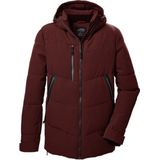 Killtec winterjas - Jas 41837 donker rood padded winterjas L