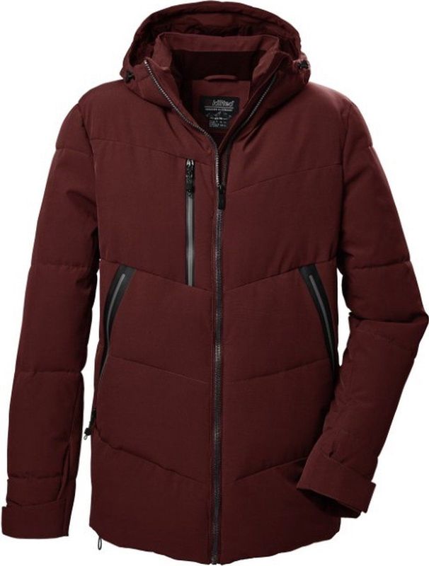 Killtec winterjas - Jas 41837 donker rood padded winterjas L