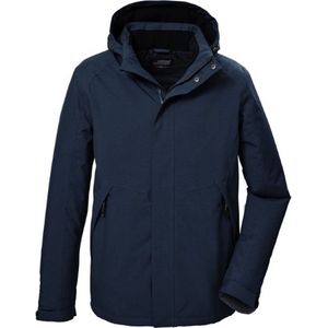 Killtec - KOW 4 MN JCKT - Functioneel Jack - Donkerblauw - Water- en Winddicht - Ademend - Afneembare Capuchon