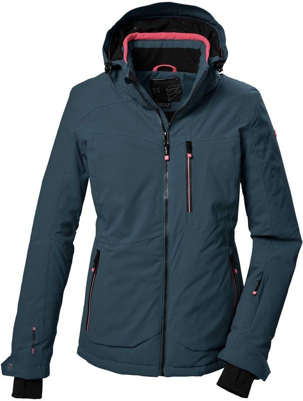 Killtec - KSW Functioneel Jack - Hellpetrol - Met Afritsbare Capuchon