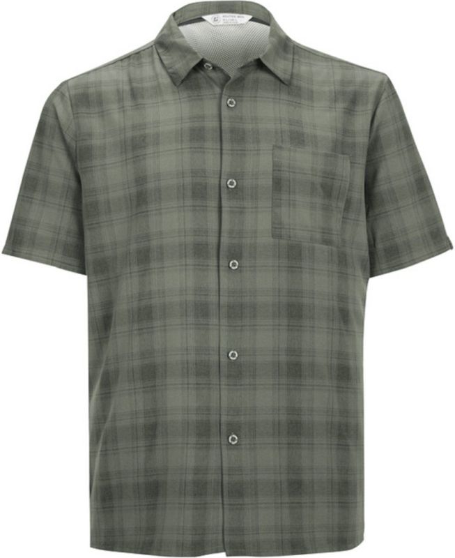 killtec heren killtec Men´s functioneel overhemd KOS 98 MN WVN SHRT KOS 98 MN WVN SHRT, helloliv, S, 38009-000