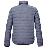 Heren - Gewatteerde Jas - Donkerblauw - 100% Polyester - Waterafstotend
