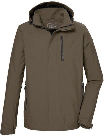 Killtec - KOS 52 - Heren Outdoor Jas - Olijfgroen - 100% Polyester