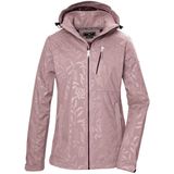 Killtec - 42846-000 KOS 122 - Softshell Jack - Roze Hout - Met Afneembare Capuchon