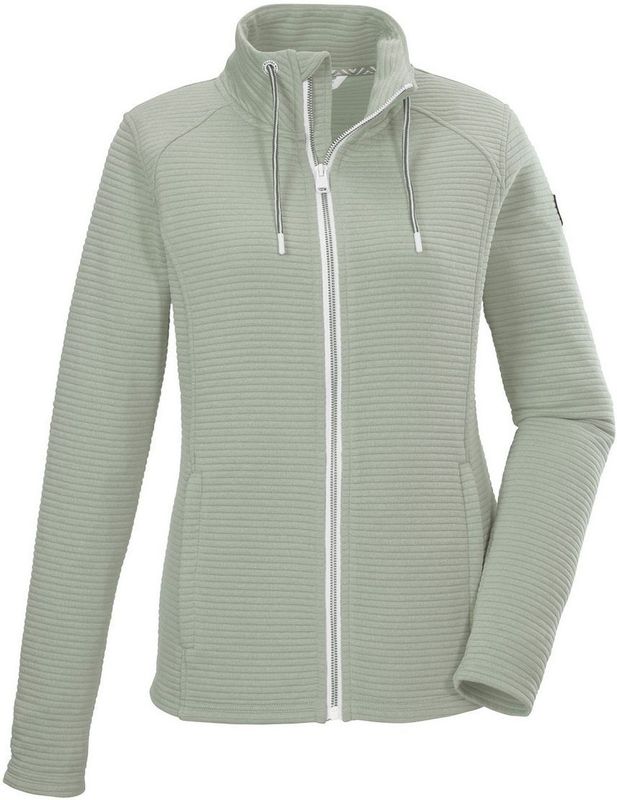 killtec - KOS 24 WMN FLX JCKT - Veste Powerstretch - Sauge claire