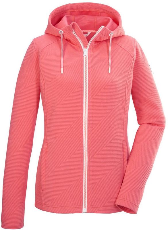 killtec - KOS 33 WMN FLX JCKT - Powerstretch Jacket - Rose soleil