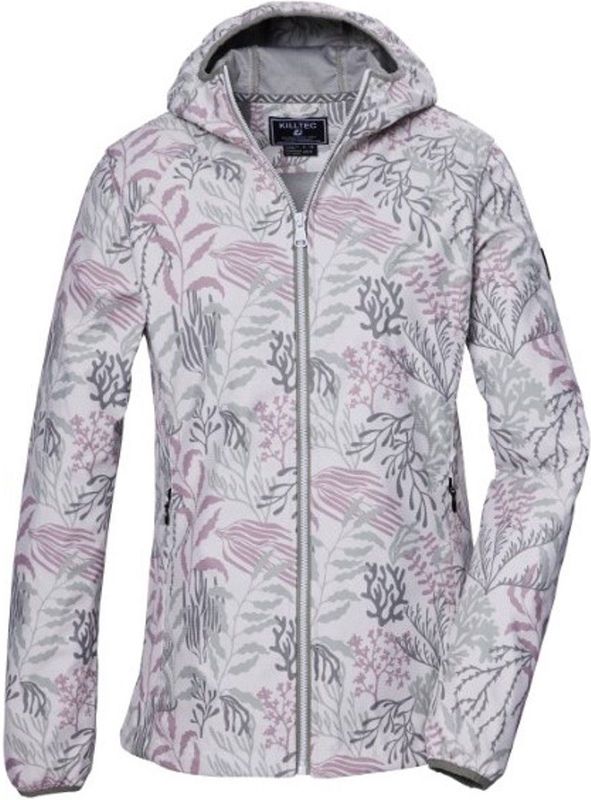 Killtec - KOS - Softshelljack - Grijsgroen - 100% Polyester