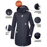 Killtec - Kos 57 - Softshellparka - Dames - Ademend, Waterdicht, Winddicht