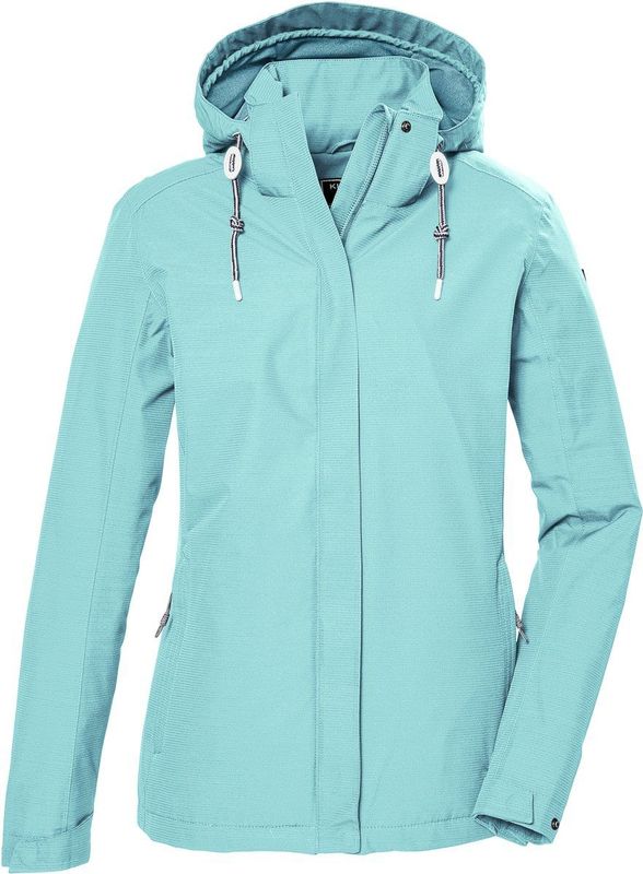 Killtec - Kos 61 - Outdoorjas - Dames - Blauw - Waterdicht - Ademend