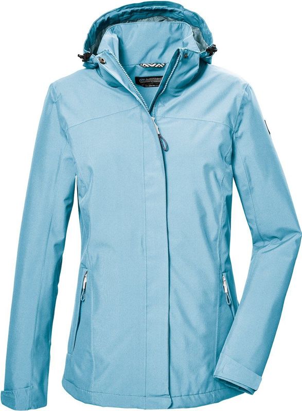 Functioneel Damesjack - Zwart - Waterdicht - Ademend - Gedeeltelijk Gerecycled