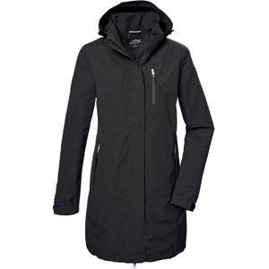 killtec dames Functionele parka/parka met afritsbare capuchon KOS 30 WMN PRK, schwarz, 38, 42918-000